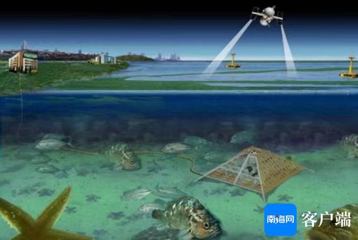 琼海潭门海域国家级现代化海洋牧场示范区人工鱼礁项目投用