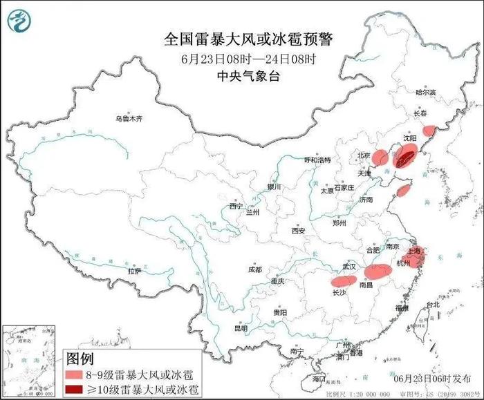 宁波今天或有强对流天气，一连8天多阵雨或雷雨天气