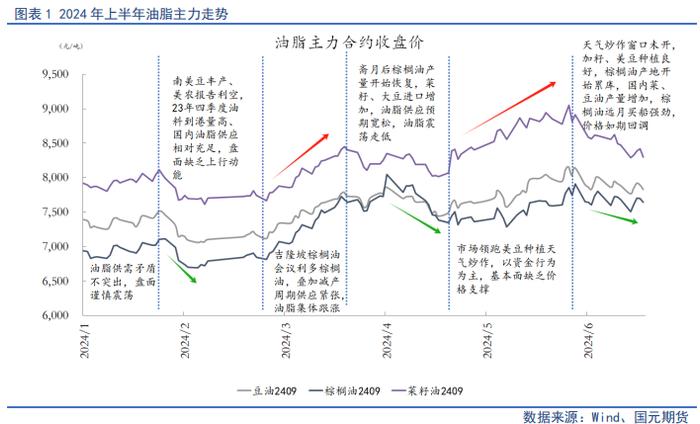 【油脂半年报】供应整体趋松，油脂价格中枢将下行