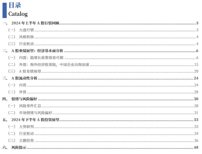 【中国银河策略】2024年A股市场中期投资展望：与时偕行，聚势谋远