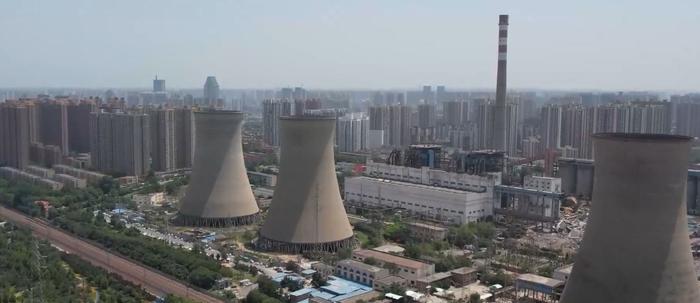 明日，郑州新力电力3座烟囱和3座凉水塔爆破拆除