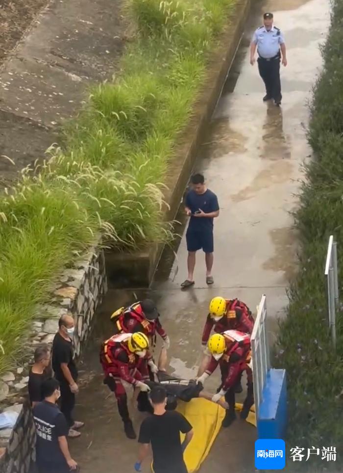 陵水河河面发现浮尸 警方：案件正在调查中