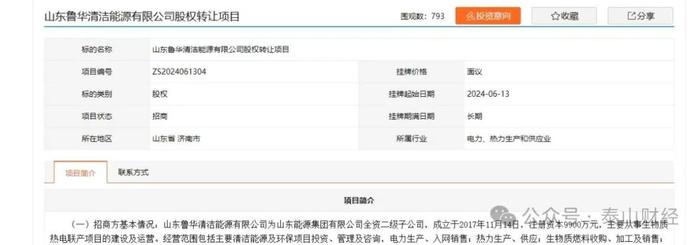 鲁华清洁能源拟转让5家电厂，前者3年前被山能接手