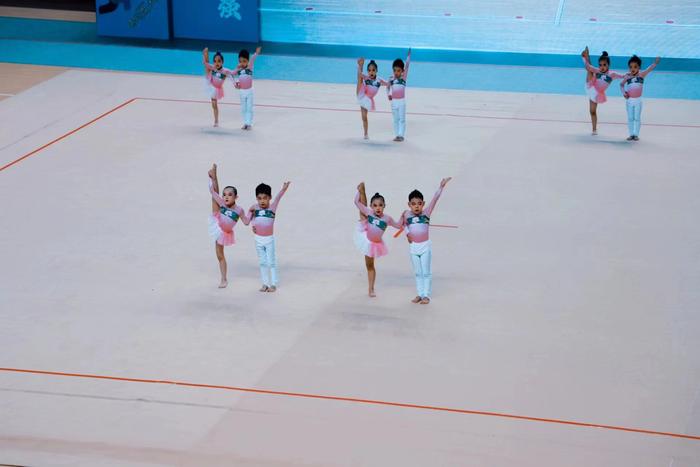 安州区实验幼儿园体操队参加四川省第七届幼儿体操比赛喜获佳绩