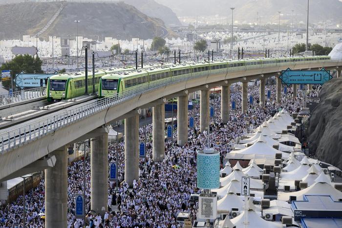 中国铁建承担的沙特麦加轻轨2024年朝觐运营任务完成