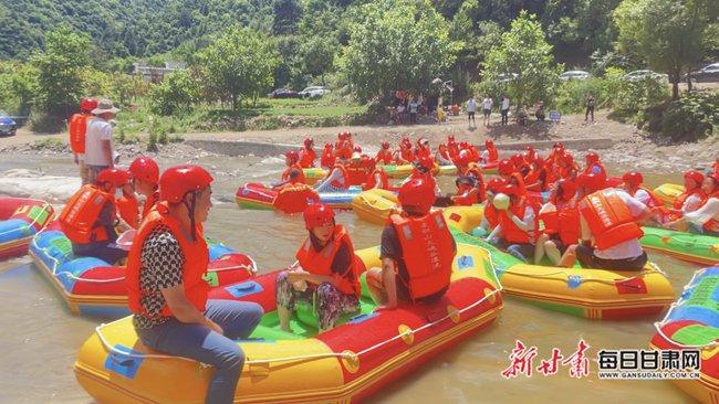 麦积山大峡谷漂流正式开业  开启天水体旅融合新篇章