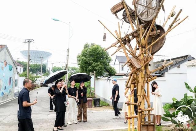 京沪两地高校师生集结佘山打造“天马星空村”