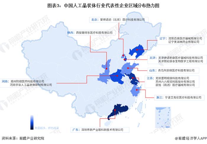 【干货】2024年人工晶状体行业产业链全景梳理及区域热力图