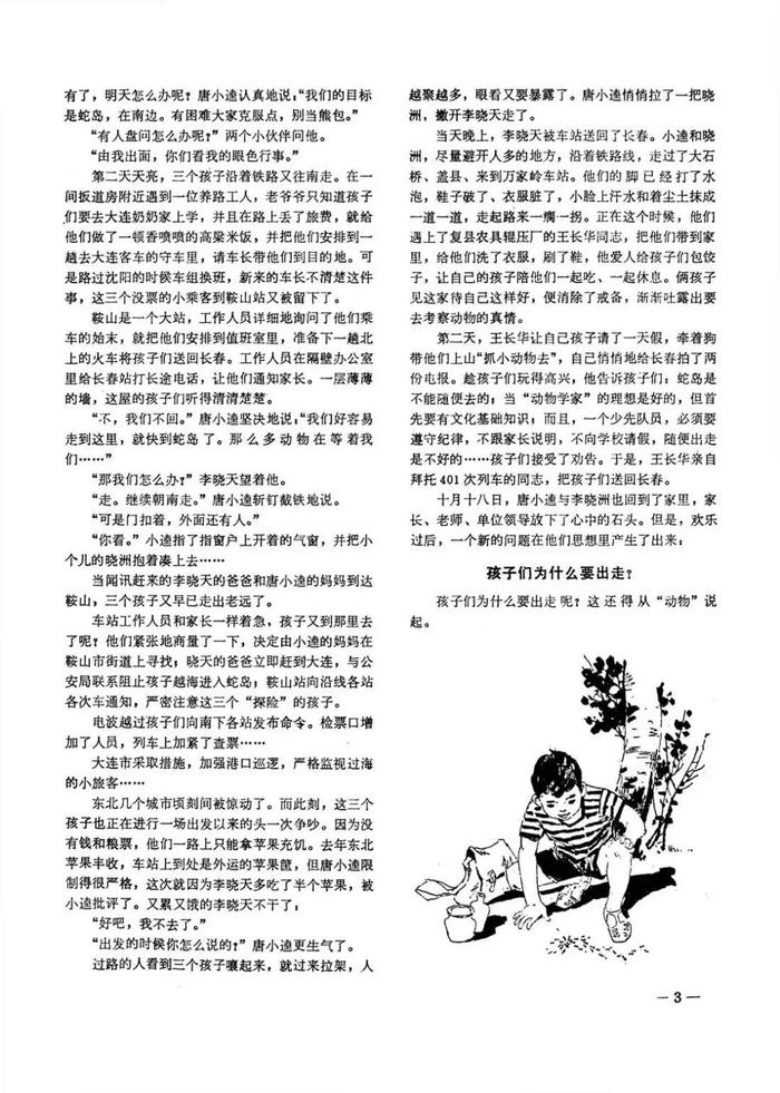 【70年经典复刻】三个孩子去蛇岛