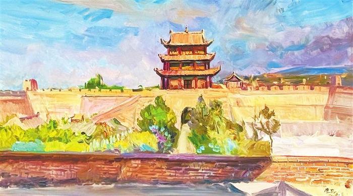 【视点】大气雄浑 蓬勃向上 “穿越河西——中国油画名家甘肃写生行”作品选登