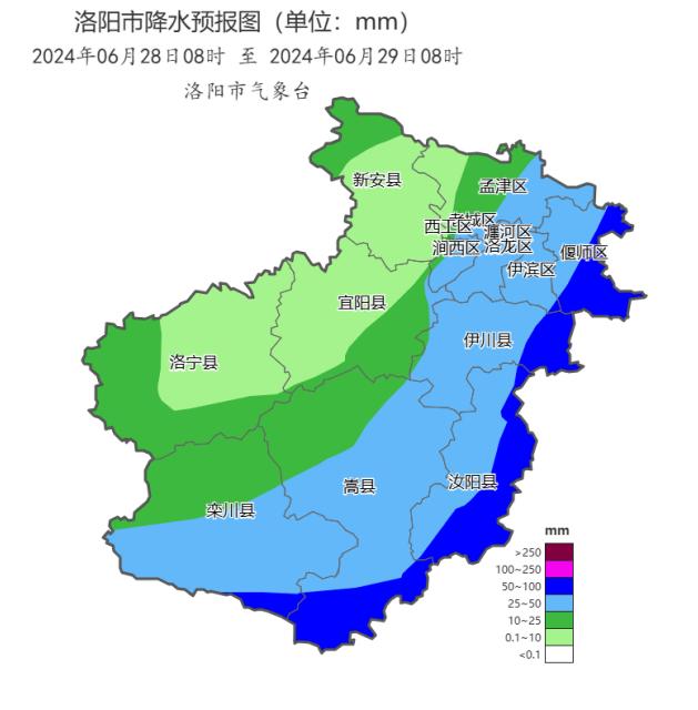 大雨、暴雨、强降水、雷暴大风……洛阳最新天气