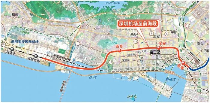 正在公示！南山这条在建地铁拟穿海！