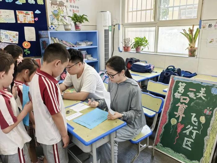 未央区讲武殿小学开展一二年级无纸笔测试活动