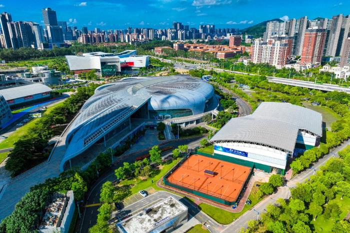 南沙体育馆针对十五运会赛事启动升级改造，曾承办广州亚运会武术比赛