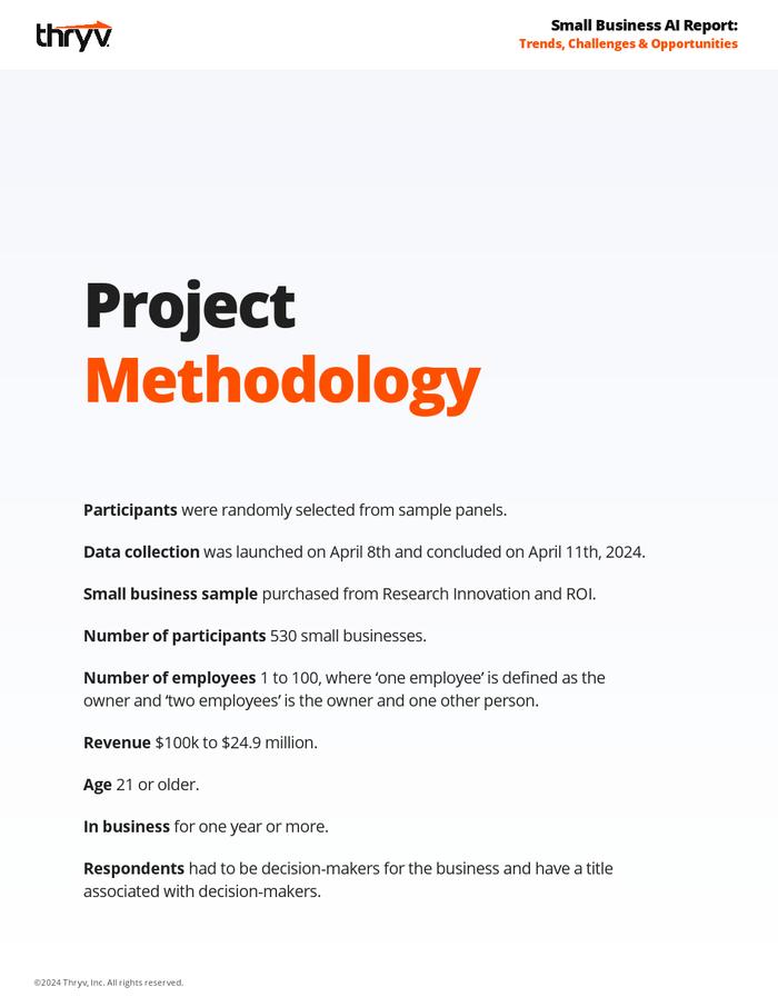 Thryv：2024年小企业AI报告