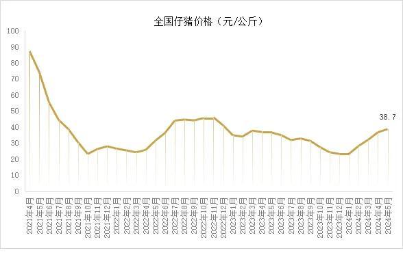 市场‖5月末能繁母猪存栏3996万头！2024年5月生猪产品数据发布