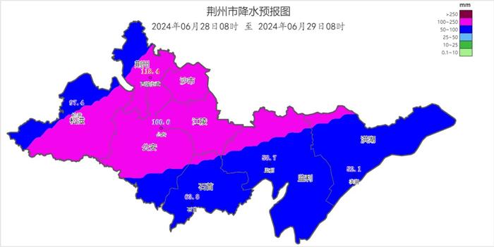 暴雨+11级大风！荆州降雨最多的地方是......