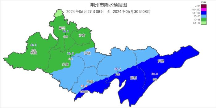 暴雨+11级大风！荆州降雨最多的地方是......