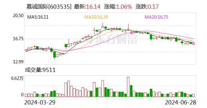 嘉诚国际：公司在全球跨境电商发达的地区及跨境电商消费者活跃的地方设立海外仓