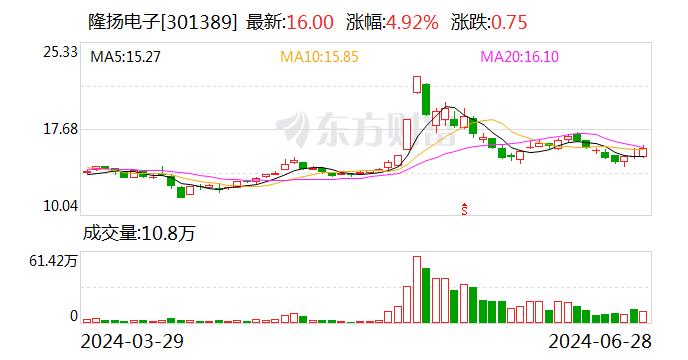 超募11亿又再发债11亿后 隆扬电子宣布终止IPO募投项目