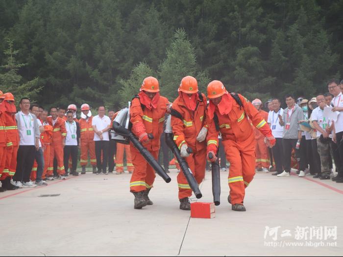 张家口市总工会举办全市国有林场职工林业技能竞赛