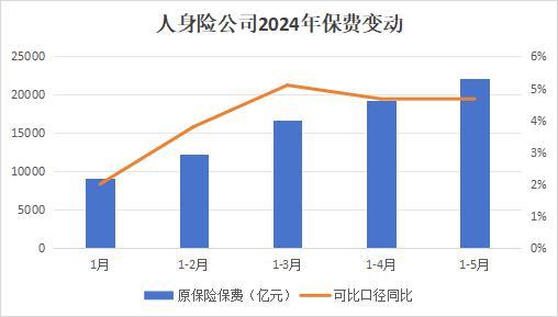 超市场预期，高基数下前5月人身险保费“当弱不弱”