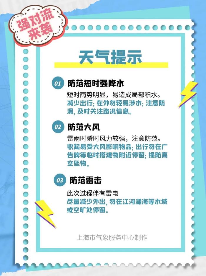 紧急通知：活动取消！上海强对流来袭：有大到暴雨过程，将持续到下周一