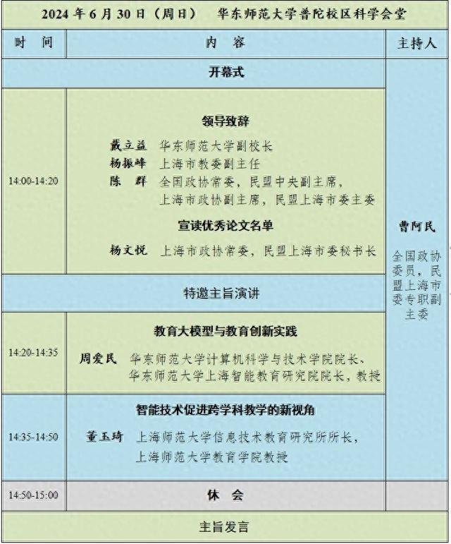 明天14点！基础教育改革的“上海经验”暨第五届民盟上海基础教育研讨会举行，直播通道→