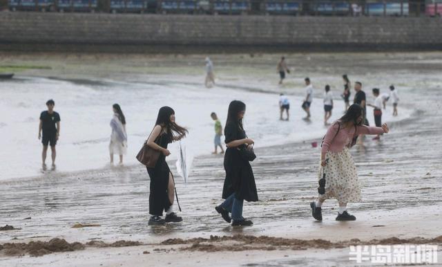 海水浴场，“热度”不减！