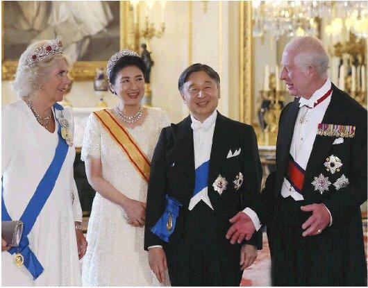 时隔近两年,日本天皇夫妇再次访英
