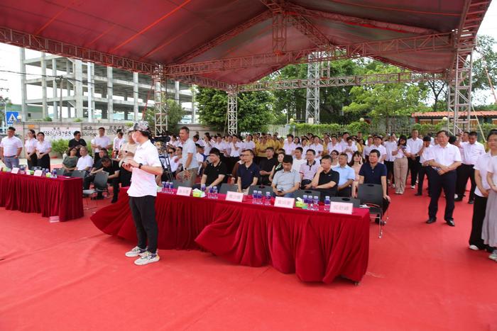 为党献礼|荣电集团•荣德电器超级工厂项目奠基仪式隆重举行