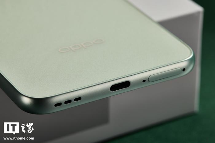 【IT之家开箱】OPPO A3「山涧绿」图赏：超耐磨晶钻工艺，号称“耐用战神”