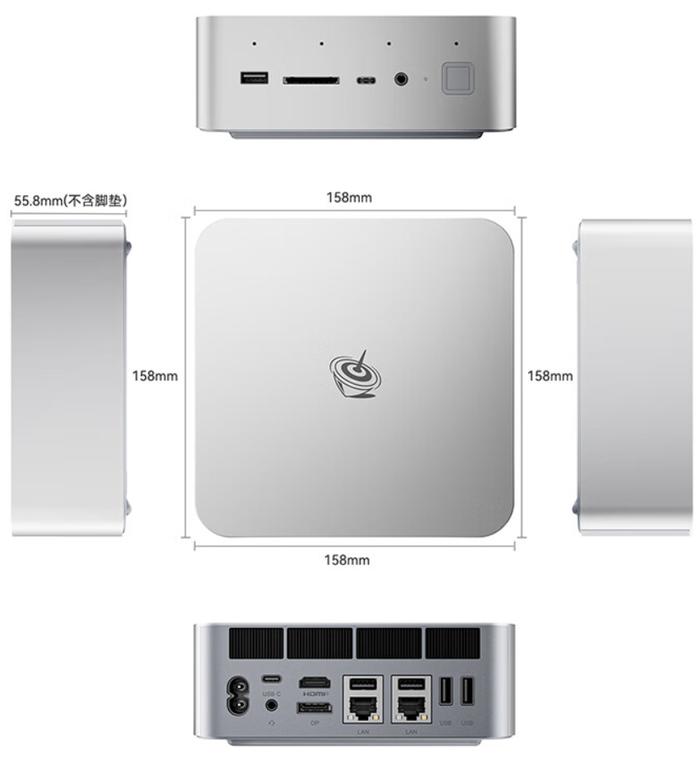 4885 元起，零刻 GTi14 Ultra 迷你主机发售：内置电源、AI 语音交互、双网口