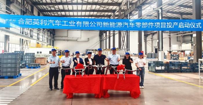 安徽庐江：合庐产业新城英利汽车零部件项目正式投产