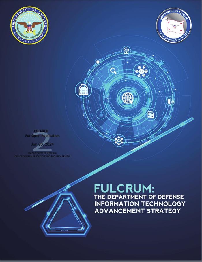 美国防部发布《支点：国防部信息技术发展战略》文件