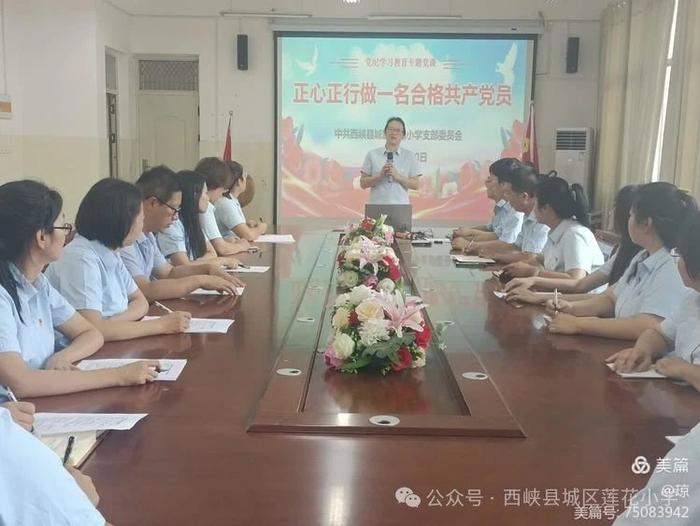 感受红色情怀，追忆革命精神——西峡县城区莲花小学七一建党节"七个一"主题活动纪实