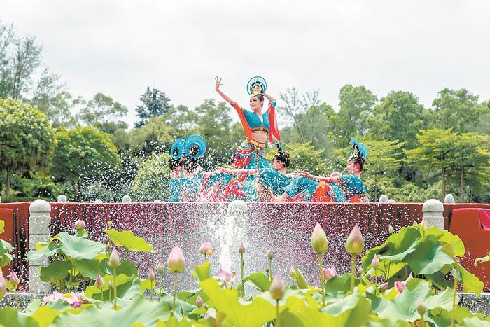 背诵《爱莲说》可赢好礼！第36届莲花文化旅游节在广州开幕