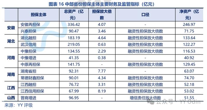 拆解主流担保公司