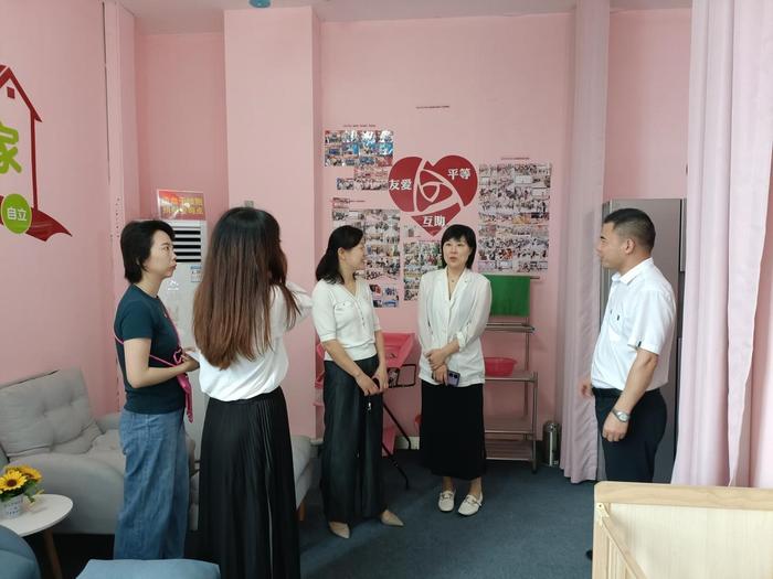 合肥市总工会调研指导长丰（双凤）经开区女工家园建设