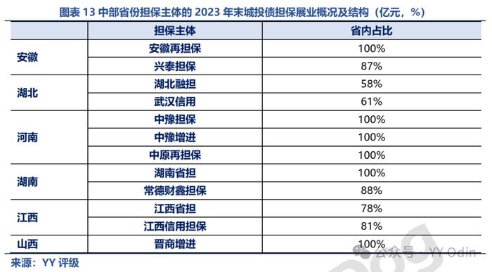 拆解主流担保公司