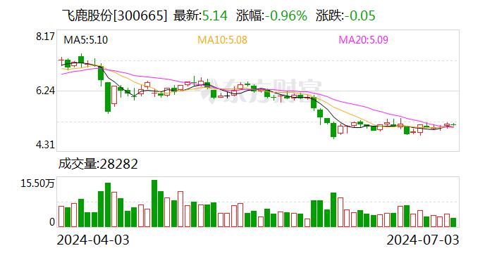 飞鹿股份：可转债转股价格调整为6.01元/股