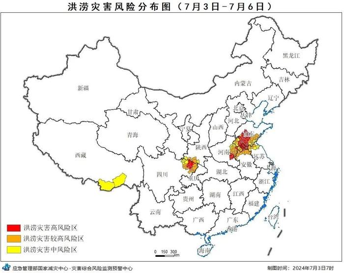 红色中小河流洪水气象风险预警发布！防汛工作不可松