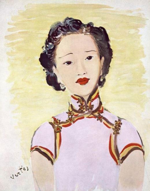 上海得名东方巴黎早于20世纪，国际时尚杂志上外国模特穿“中国连衣裙”是啥