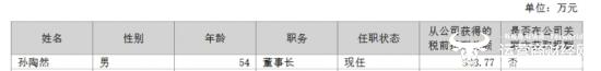 ﻿拉卡拉董事长孙陶然年薪高达528万  曾称“对手都死了就自然成老大”