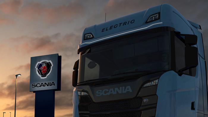 经典游戏《欧洲卡车模拟 2》上线第二款纯电卡车斯堪尼亚 S BEV，仅支持快速任务游玩