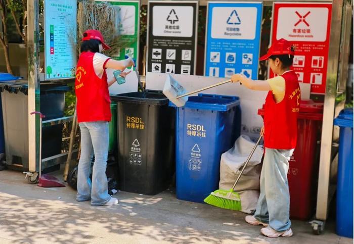 大雁塔小学西沣分校积极开展志愿服务活动