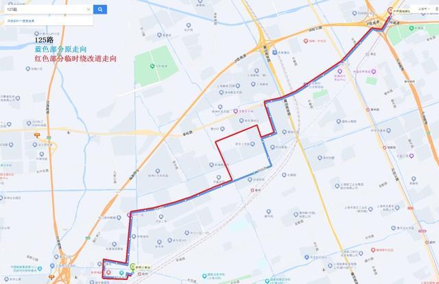 注意！7月12日起，松江这3条公交线路将实施临时绕改道