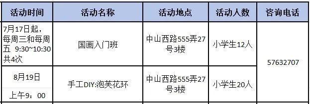 竹编、糖画、陶艺……永丰街道2024年暑期活动安排表来啦！