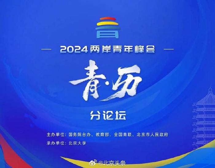 北京大学承办2024两岸青年峰会“青·历”分论坛