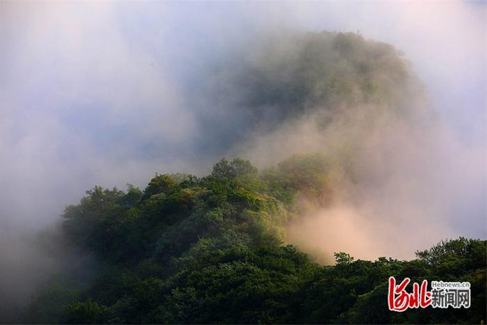 雨后太行山 云海美如画